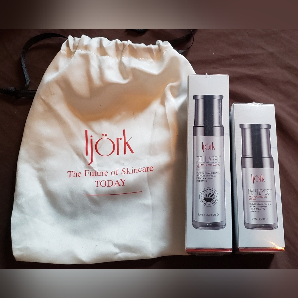 Ljork NEW SEALED Skincare Duo Collagen & Pepteyes Set 2027